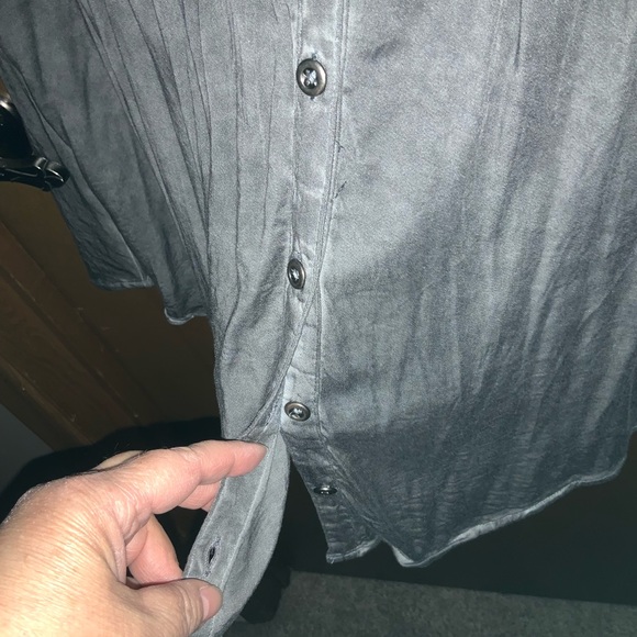 Torrid garment dyed sleeveless top, 4X - Picture 6 of 7